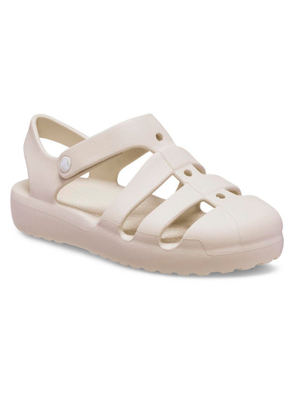 Sandalia Niños Grandes Classic Fisherman Beige Crocs