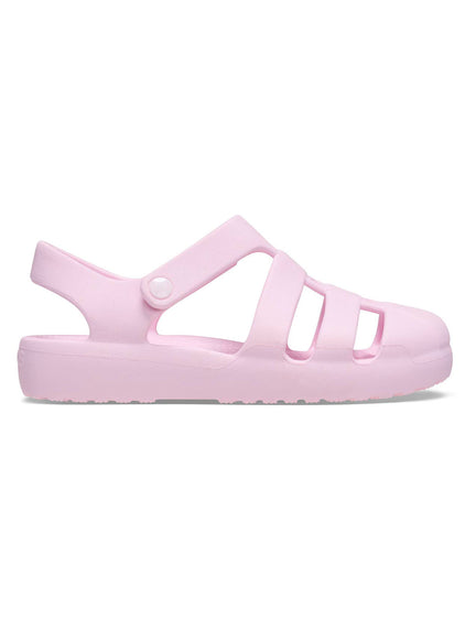 Sandalia Niños Grandes Classic Fisherman Rosa Crocs