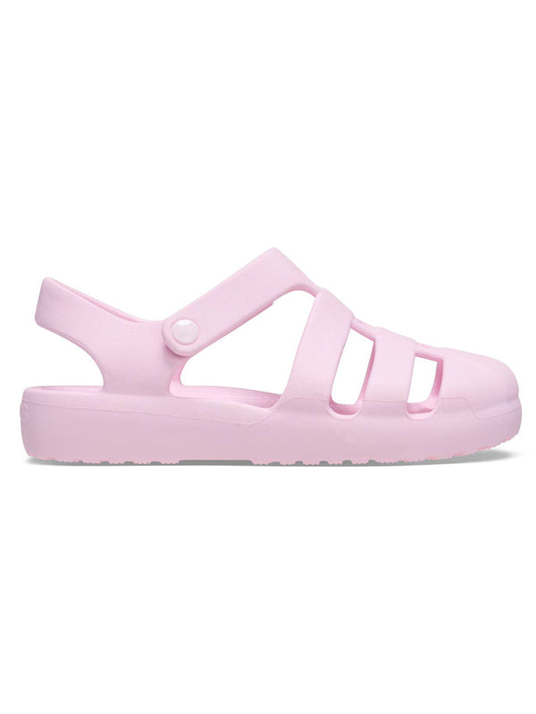 Sandalia Niños Grandes Classic Fisherman Rosa Crocs