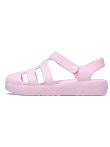 Sandalia Niños Grandes Classic Fisherman Rosa Crocs