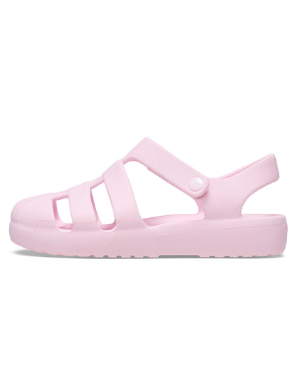Sandalia Niños Pequeños Classic Fisherman Rosado Crocs