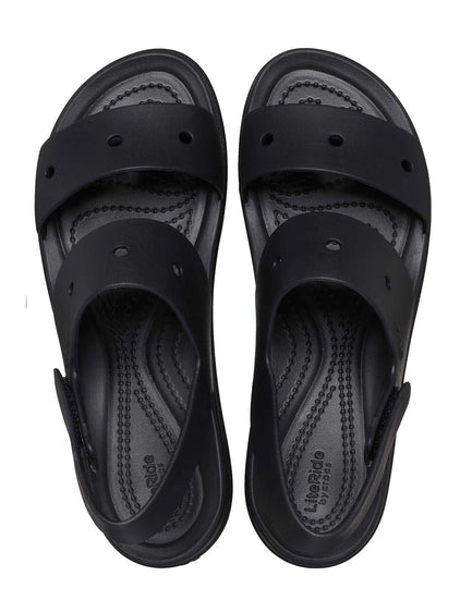 Sandalia Mujer Plataforma Brooklyn 4U Negro Crocs