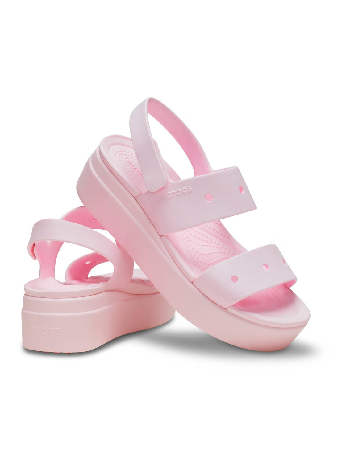 Sandalia Mujer Plataforma Brooklyn 4U Rosa Crocs
