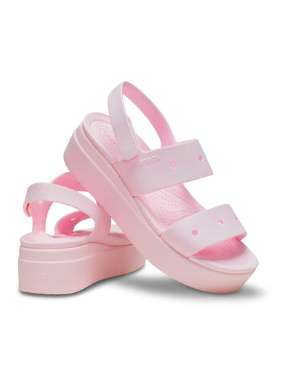 Sandalia Mujer Plataforma Brooklyn 4U Rosa Crocs
