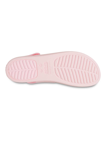 Sandalia Mujer Plataforma Brooklyn 4U Rosa Crocs
