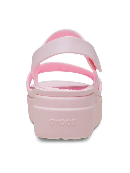 Sandalia Mujer Plataforma Brooklyn 4U Rosa Crocs