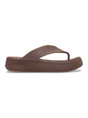 Sandalia Flip Mujer Getaway Platform Flip Café Crocs