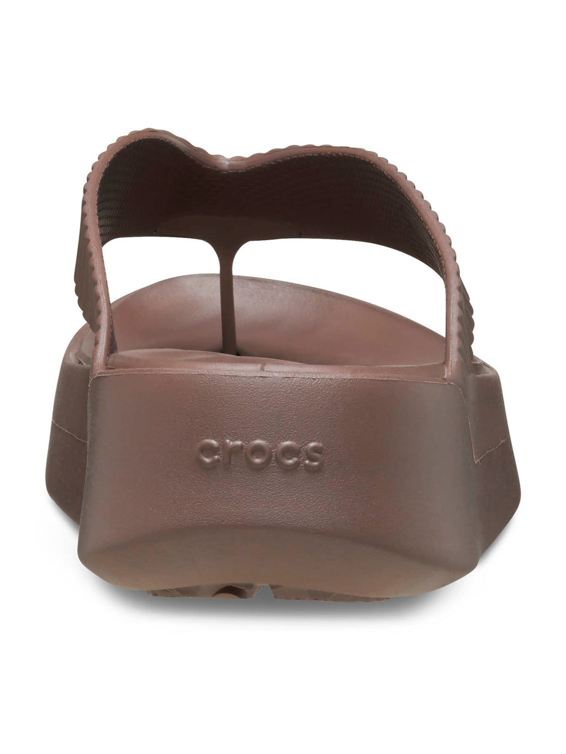 Sandalia Flip Mujer Getaway Platform Flip Café Crocs