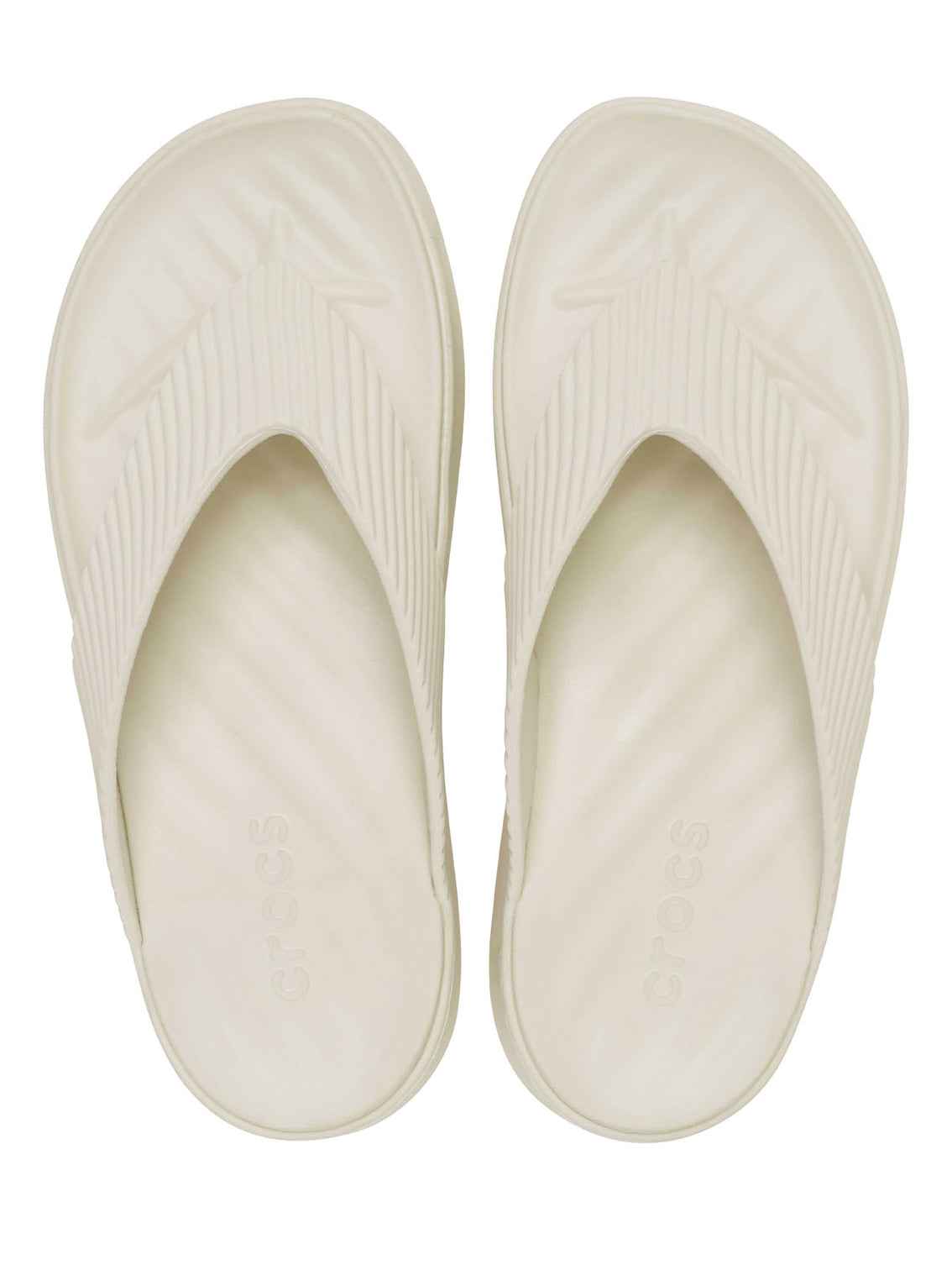 Sandalia Flip Mujer Getaway Platform Flip Beige Crocs