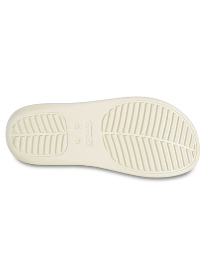 Sandalia Flip Mujer Getaway Platform Flip Beige Crocs