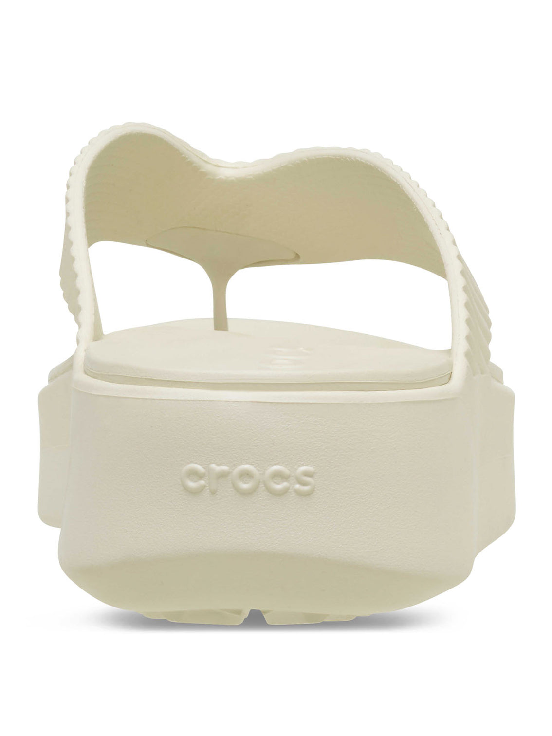 Sandalia Flip Mujer Getaway Platform Flip Beige Crocs