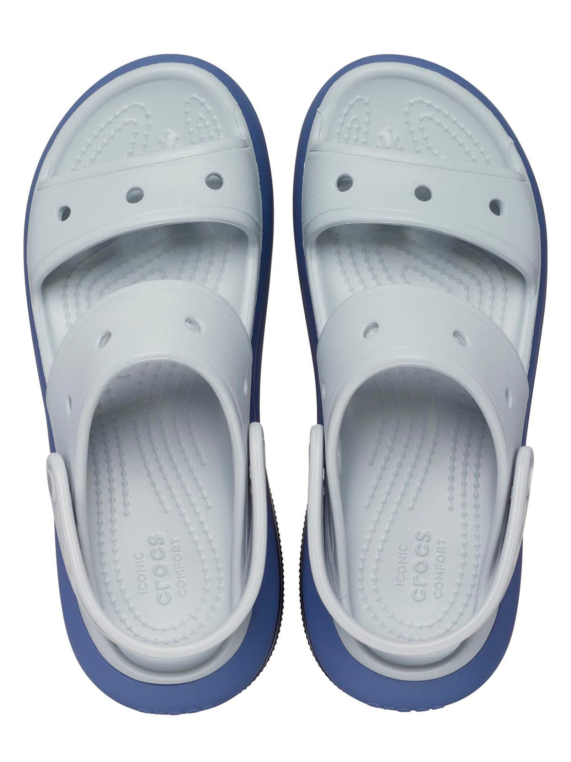 Sandalia Unisex Mega Crush Sandal Celeste Claro Crocs