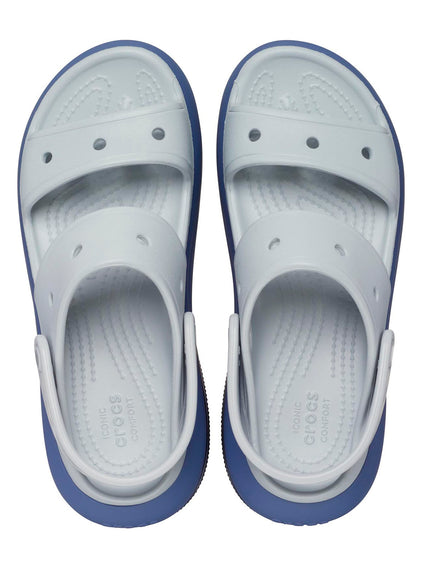 Sandalia Unisex Mega Crush Sandal Celeste Claro Crocs