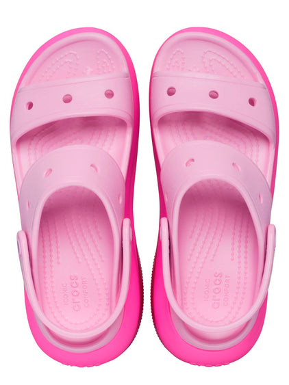 Sandalia Unisex Mega Crush Sandal Rosado Crocs