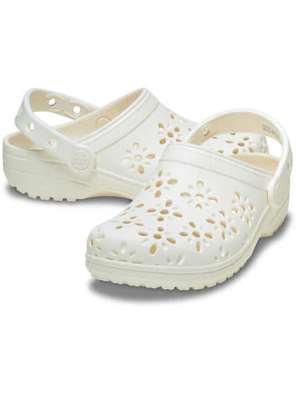 Zueco Niños Pequeños Classic Clog Blanco Crocs