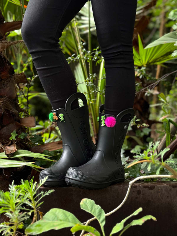 Bota para lluvia Mujer Handle It Rain Negro Crocs