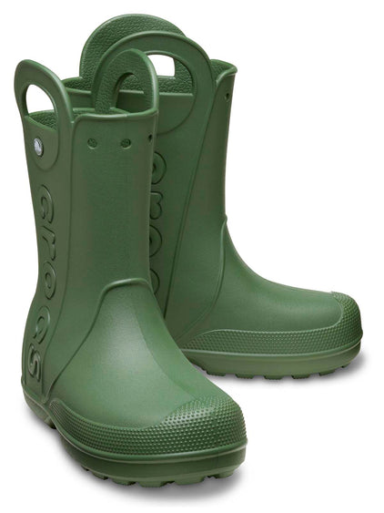 Bota para lluvia Mujer Handle It Rain Verde Crocs