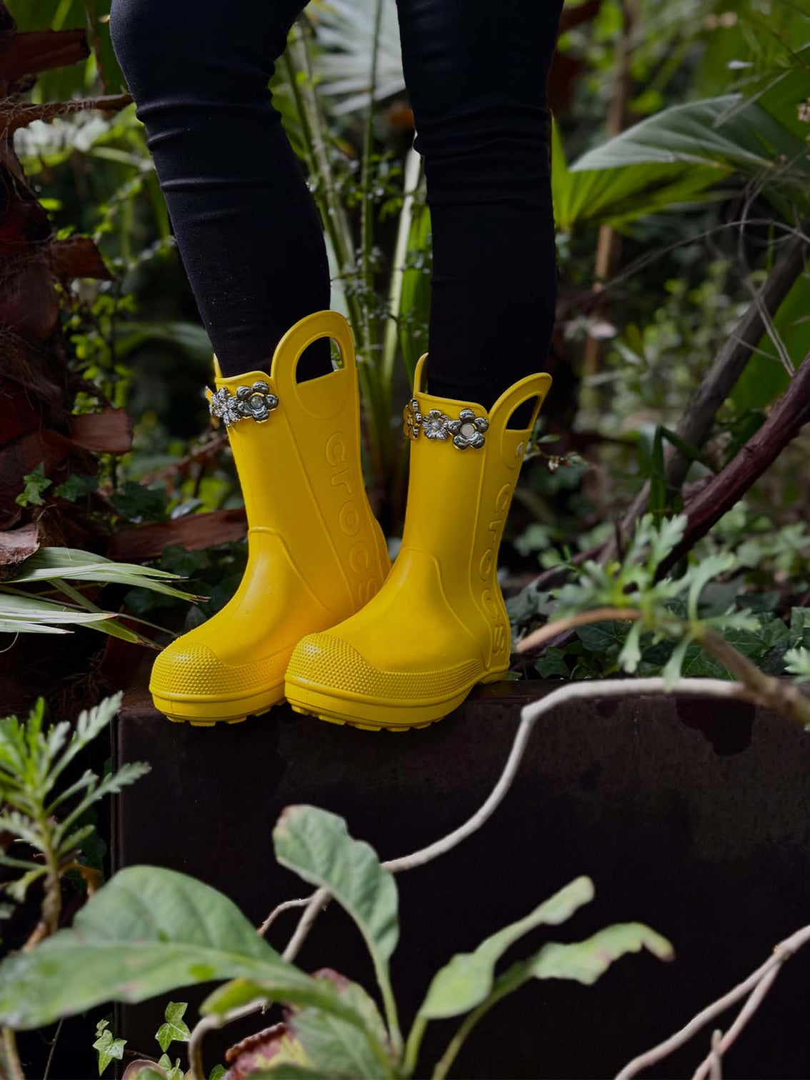 Bota para lluvia Mujer Handle It Rain Amarillo Crocs