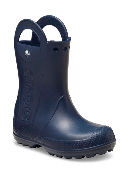 Bota Lluvia Niños Grandes Handle It Rain Azul Crocs