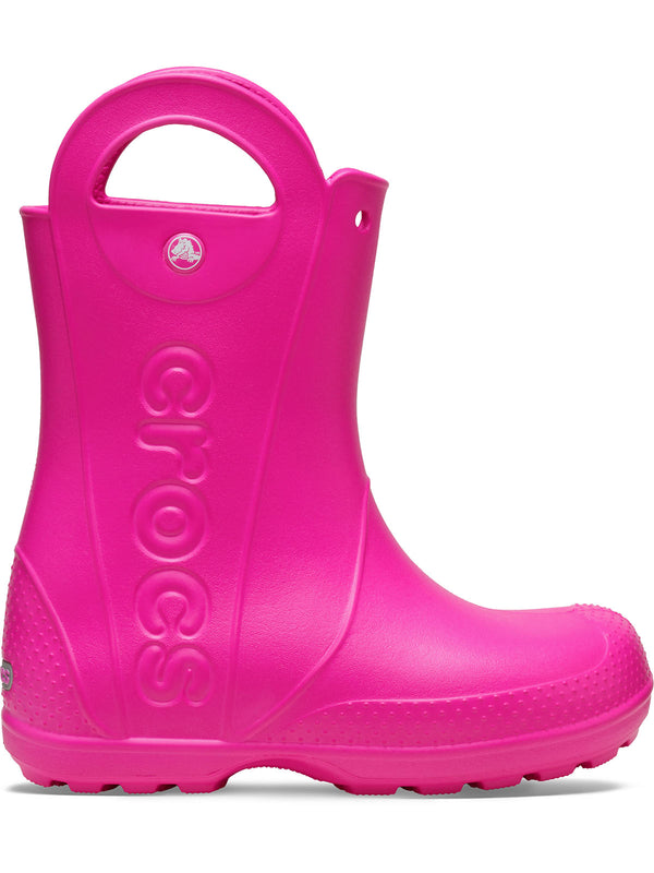 Bota Lluvia Niños Grandes Handle It Rain Rosa Crocs