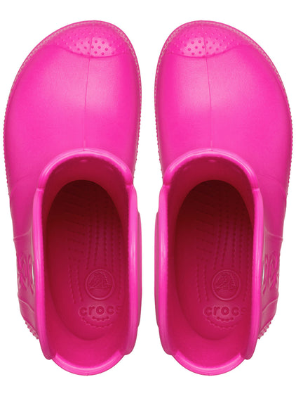 Bota Lluvia Niños Grandes Handle It Rain Rosa Crocs