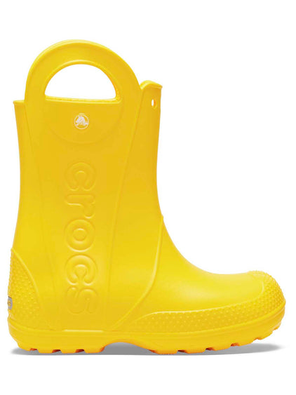 Bota Lluvia Niños Grandes Handle It Rain Amarillo Crocs