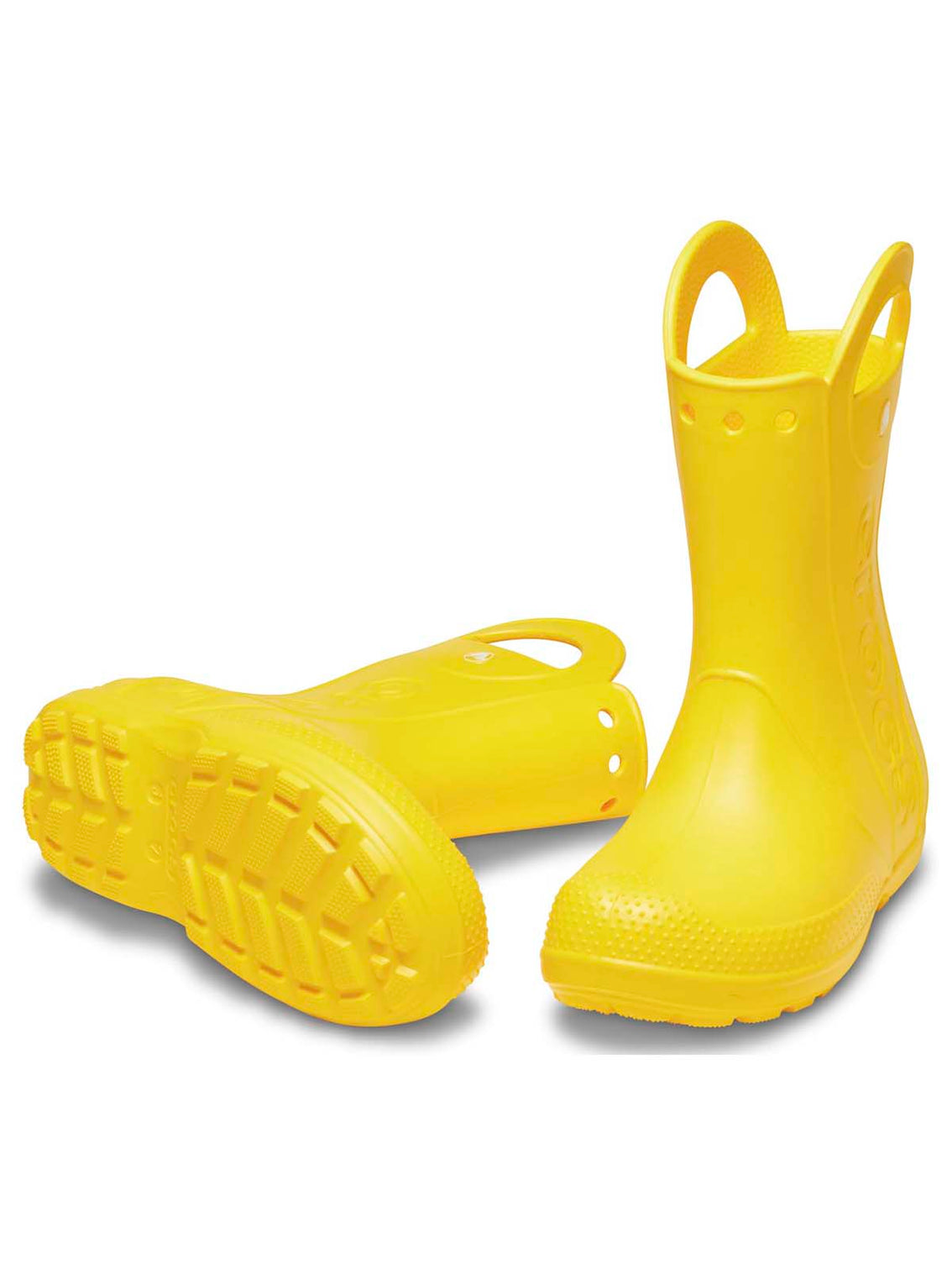 Bota Lluvia Niños Grandes Handle It Rain Amarillo Crocs