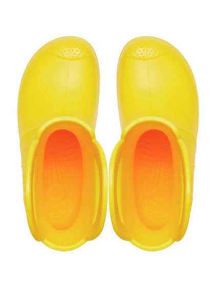 Bota Lluvia Niños Grandes Handle It Rain Amarillo Crocs