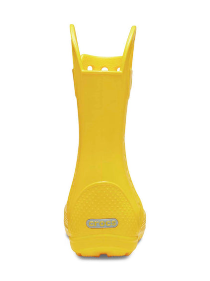 Bota Lluvia Niños Grandes Handle It Rain Amarillo Crocs