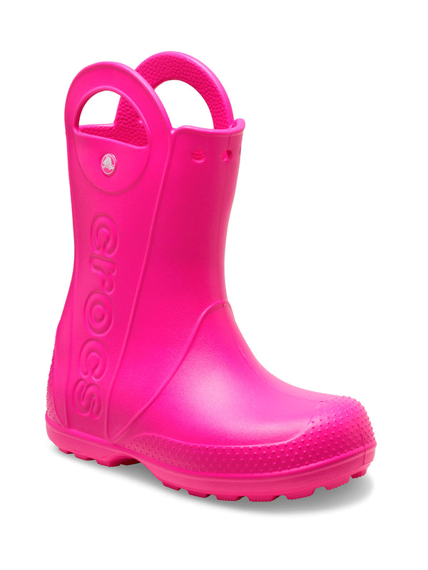 Bota Lluvia Niños Pequeños Handle It Boot Rosado Crocs