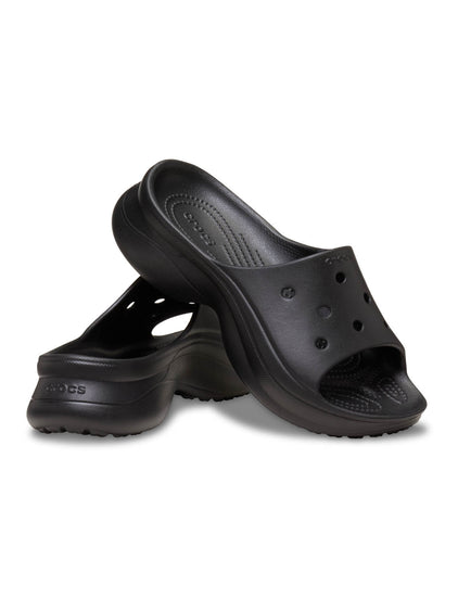 Sandalia Mujer Bae Slide Negro Crocs