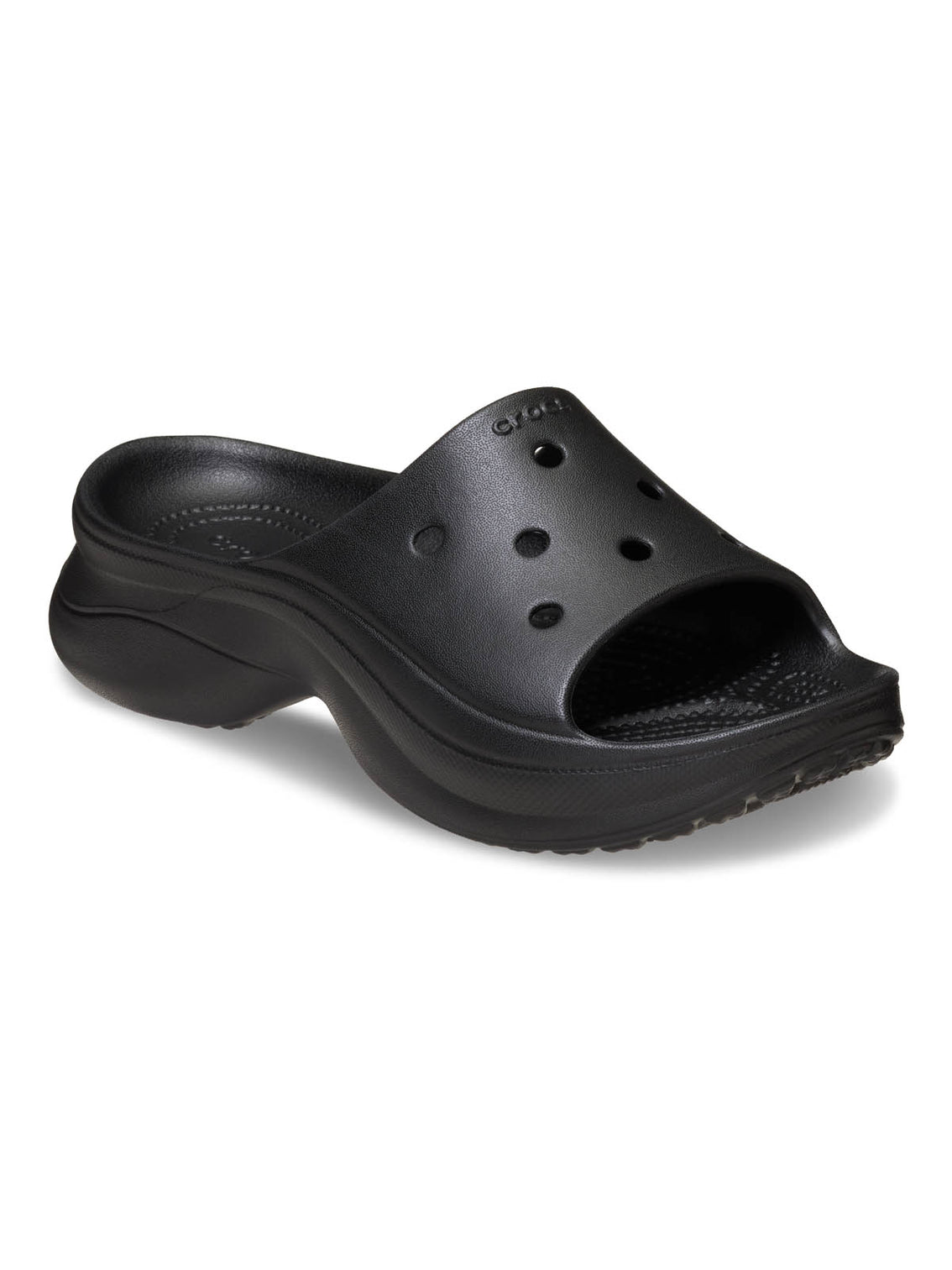 Sandalia Mujer Bae Slide Negro Crocs