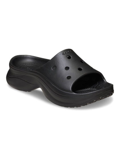 Sandalia Mujer Bae Slide Negro Crocs