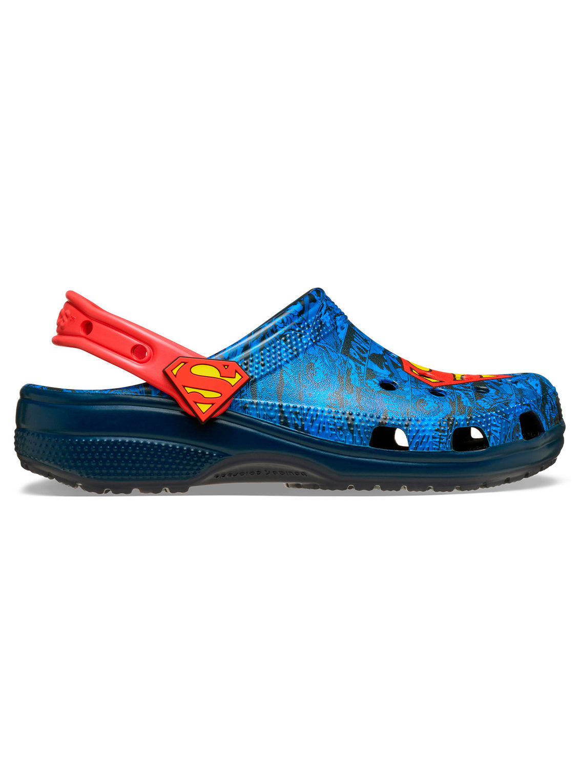 Zueco Unisex Superman Classic Azul Crocs