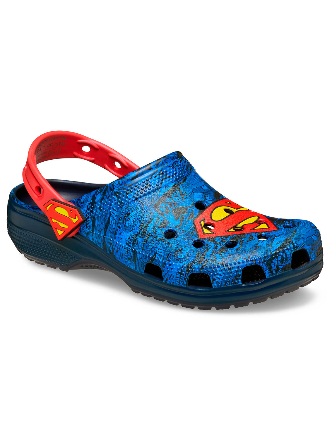 Zueco Unisex Superman Classic Azul Crocs