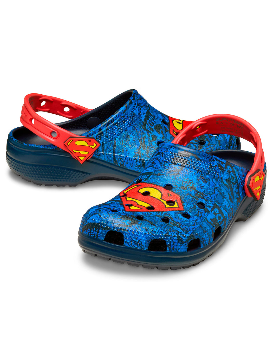 Zueco Unisex Superman Classic Azul Crocs