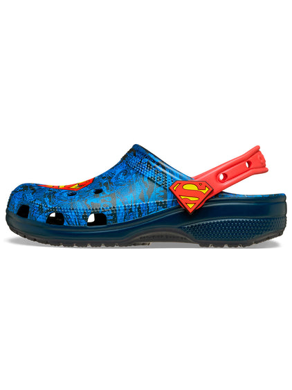 Zueco Unisex Superman Classic Azul Crocs