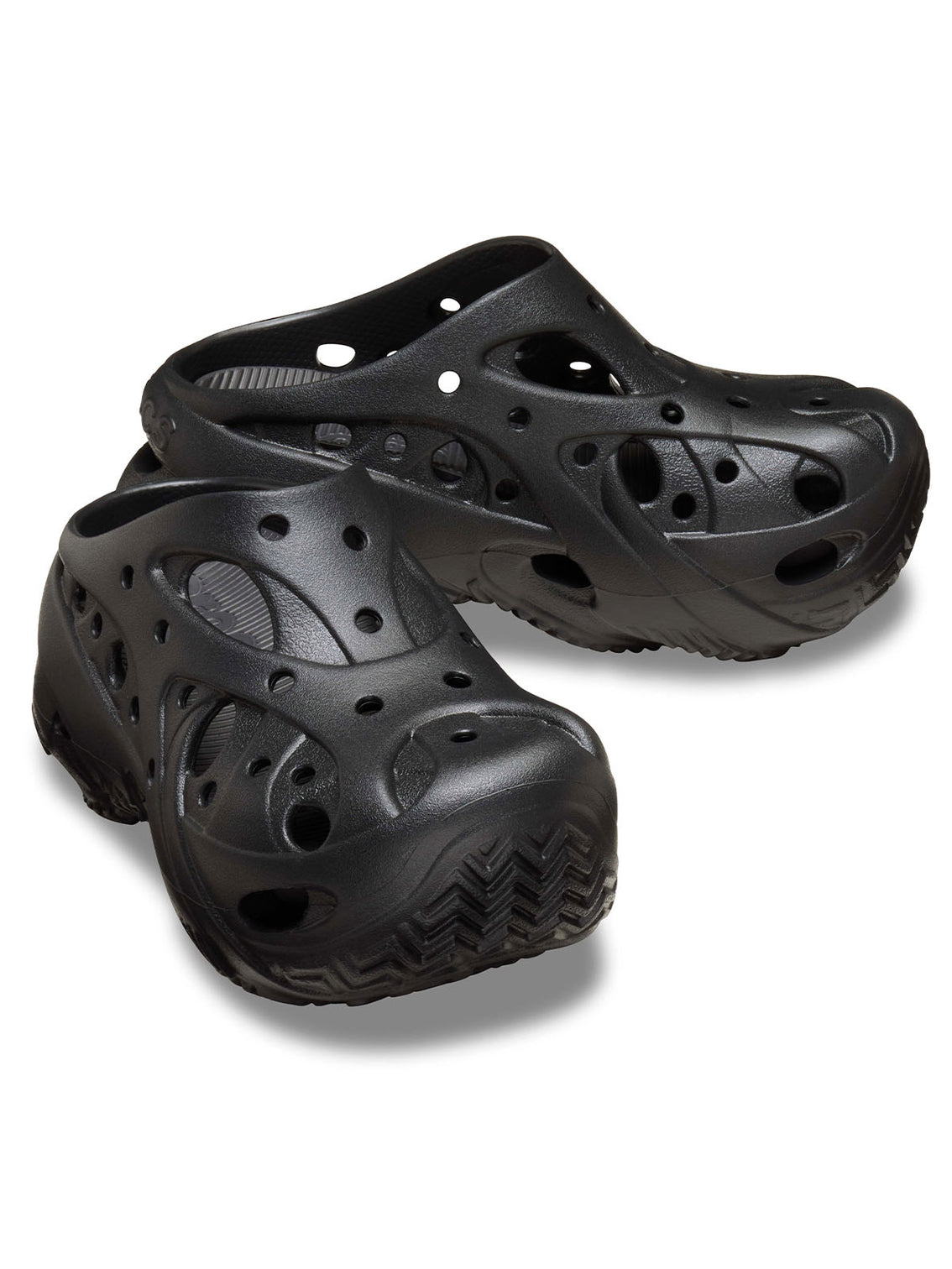 Zueco Mujer Caged Clog Negro Crocs