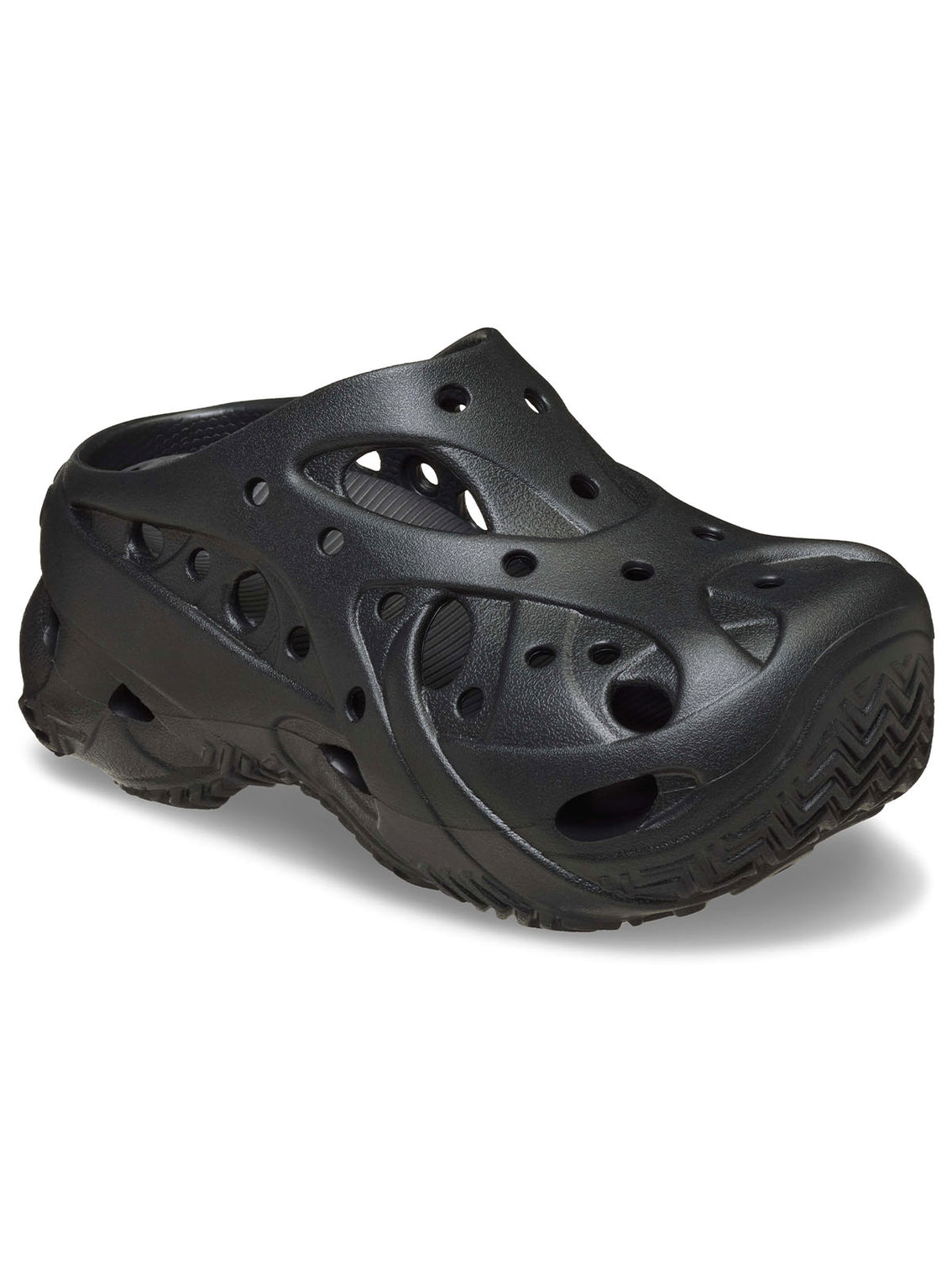 Zueco Mujer Caged Clog Negro Crocs