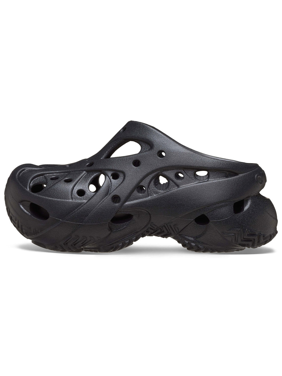 Zueco Mujer Caged Clog Negro Crocs
