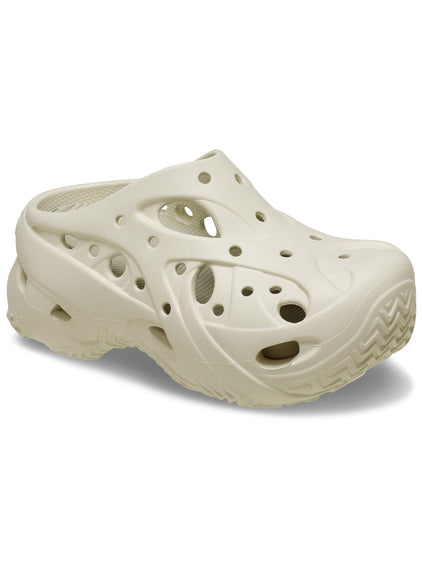 Zueco Mujer Caged Clog Beige Crocs