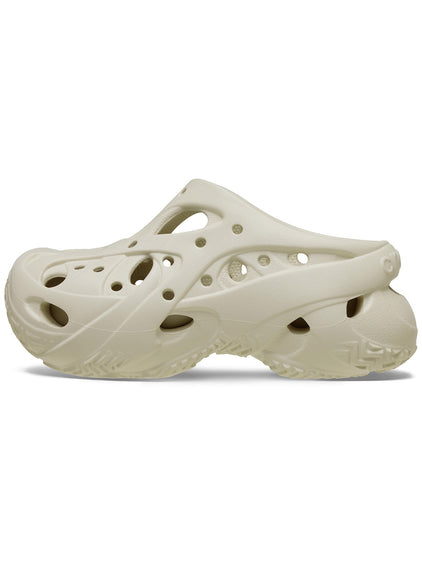 Zueco Mujer Caged Clog Beige Crocs