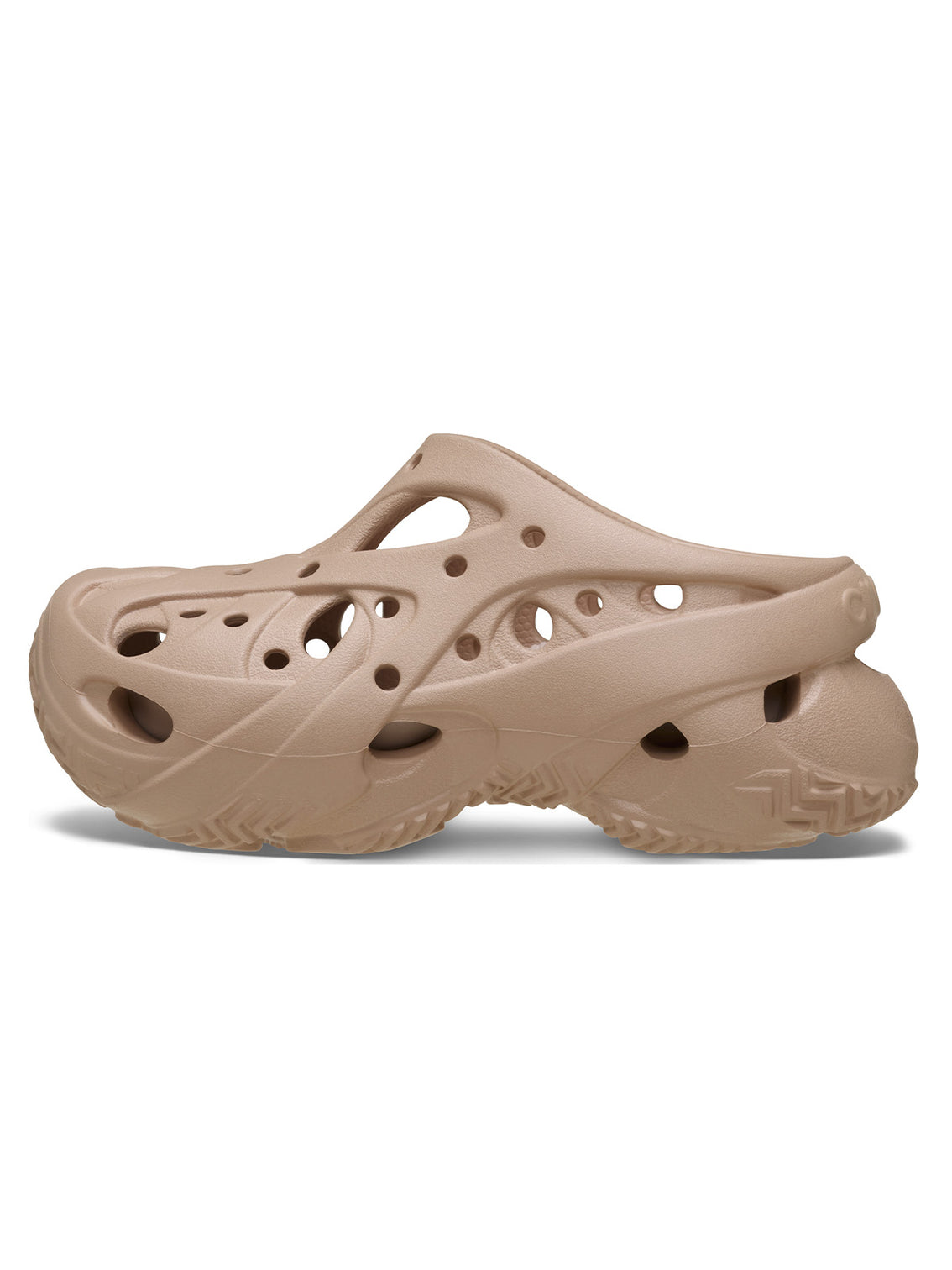 Zueco Mujer Caged Clog Rosa Nude Crocs