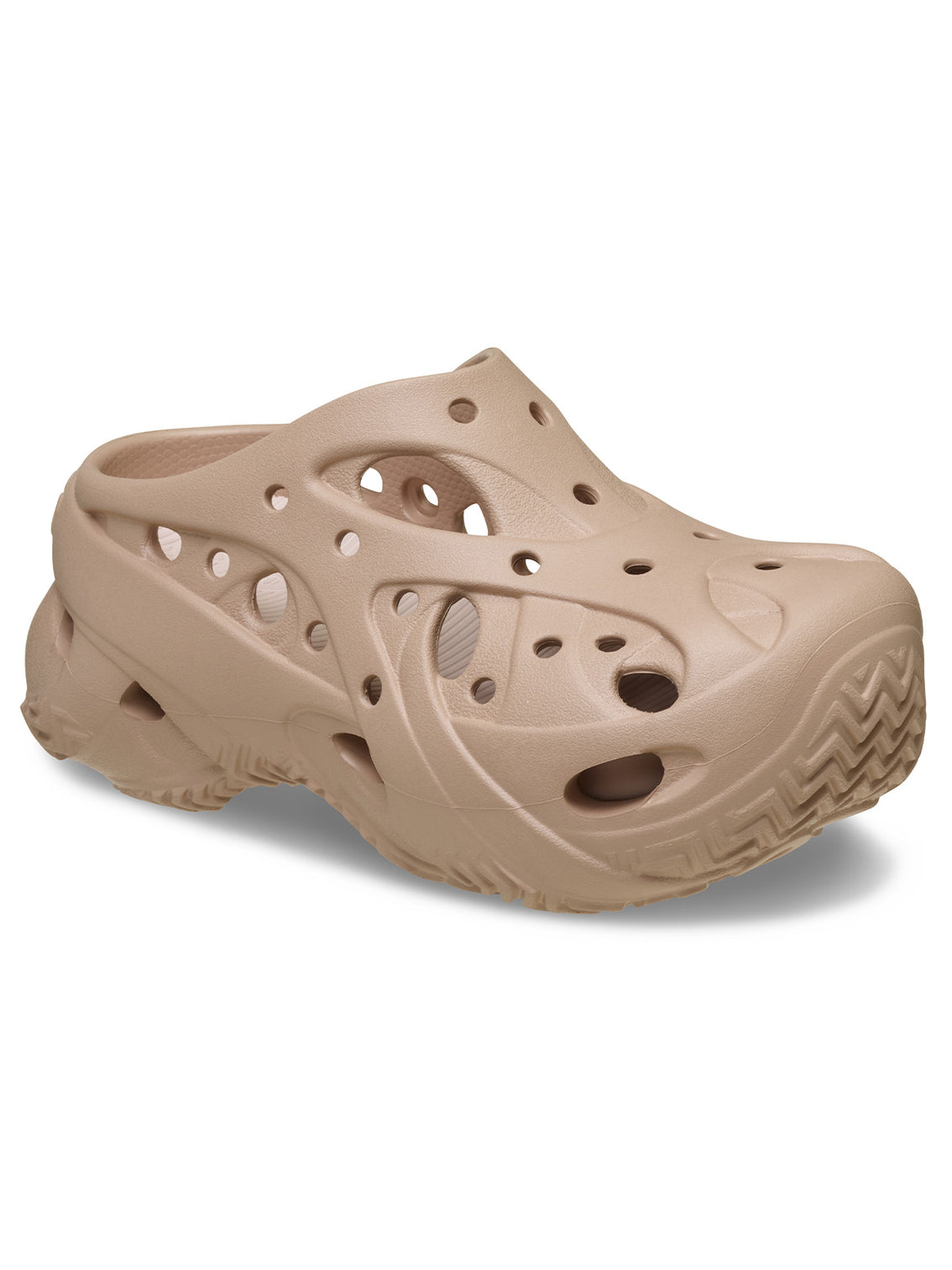 Zueco Mujer Caged Clog Rosa Nude Crocs