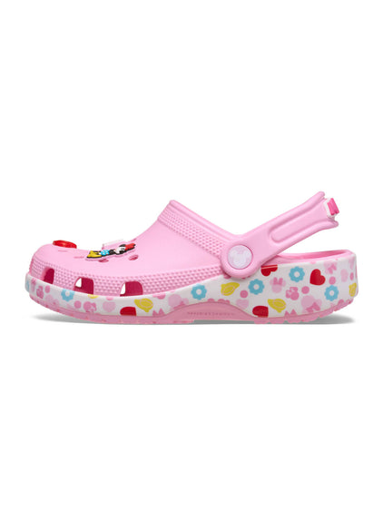 Zueco Niños Grandes Mickey Friends Minnie Rosado Crocs
