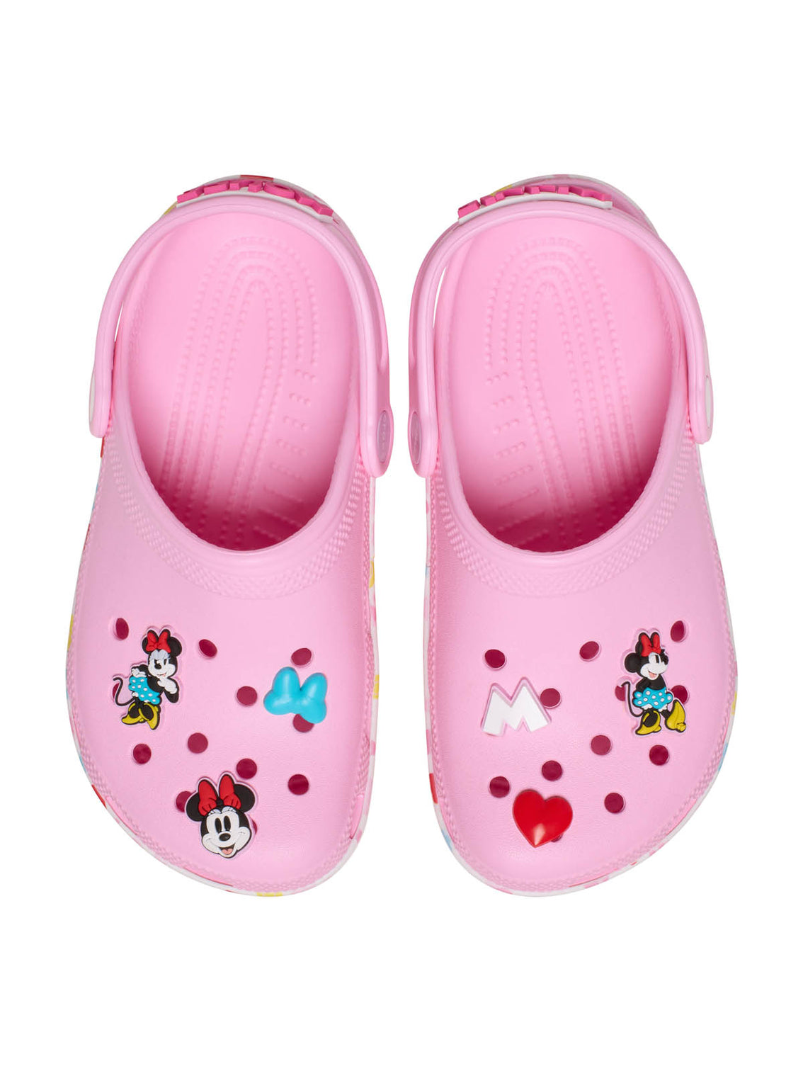 Zueco Niños Grandes Mickey Friends Minnie Rosado Crocs