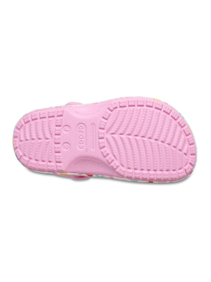 Zueco Niños Grandes Mickey Friends Minnie Rosado Crocs