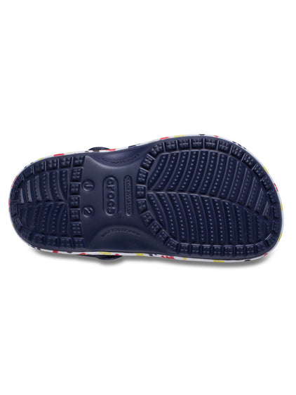 Zueco Niños Grandes Mickey Friends Classic Azul Crocs