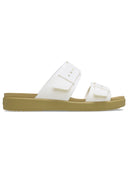 Sandalia Mujer Brooklyn Buckle Low Crema Crocs
