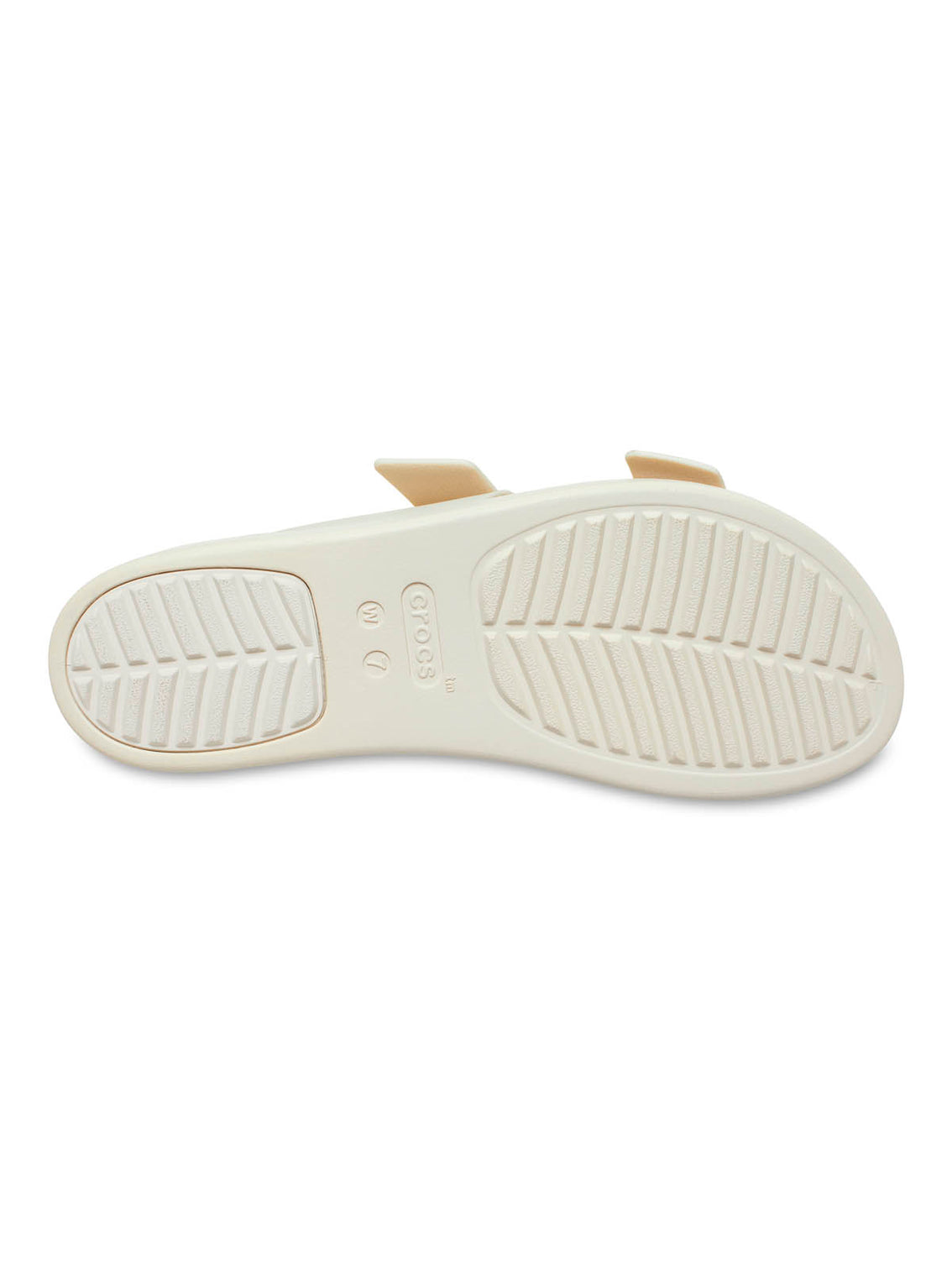 Sandalia Mujer Brooklyn Buckle Low Crema Crocs